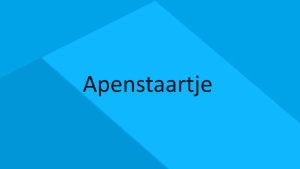 Apenstaartje