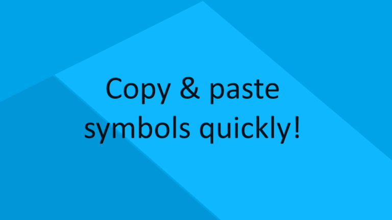 Mu Symbol Copy Paste